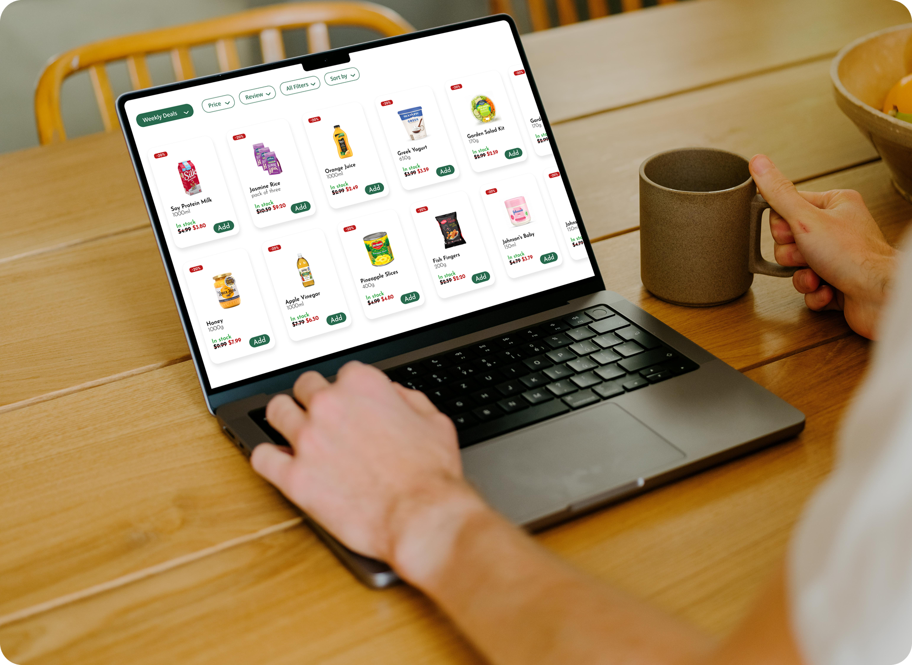 Gusto App Screen 5